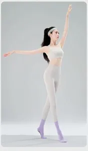 Professional non-slip yoga socks for dancing and pilates, showing detailed grip and comfort.