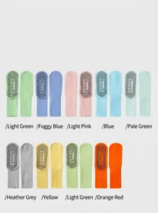 Non-slip yoga socks for women, breathable pilates grip socks in assorted colors for fitness.