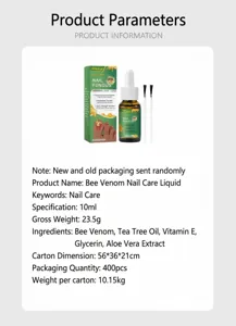South Moon Bienenvenom Nagelpilz Reparatur Flasche Hand Fuss Pflege Losung 10ml.