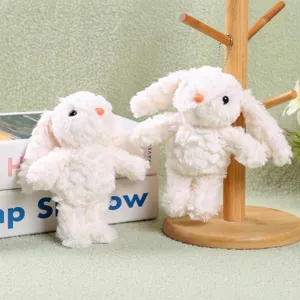 Süßes Langohr Hase Plüschtier Kuscheltier Puppe Auto Schlüsselanhänger Taschenanhänger