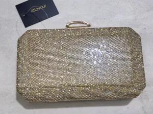 Bolso De Noche Para Mujer Con Diamantes De Imitacion Cartera De Fiesta De Cristal