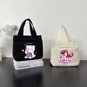Borsa a mano in tela di moda borsa casual borsa a spalla per donne uso quotidiano.