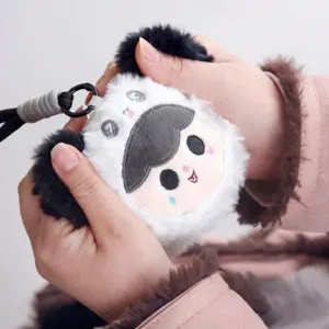 Carino Elfo Peluche Bambola Portamonete Portachiavi Ciondolo Borsa Animale Peluche Giocattolo Ornamento Sospeso Regalo