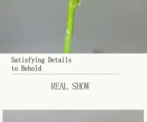 Artificial flower stem detail display, high quality floral arrangement for home decor