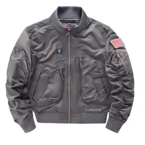 Chaqueta bomber táctica para hombre con múltiples bolsillos, abrigo cortavientos militar.