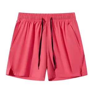 Pantaloncini Sportivi Traspiranti Tinta Unita Estate Uomo Asciugatura Rapida Seta Ghiaccio Casual Corsa Slim Fit Abbigliamento Sportivo