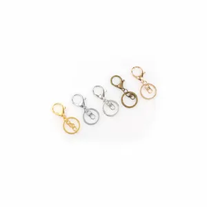Multifunctional Metal Lobster Clasp Keychain DIY Craft Alloy Key Ring Bag Pendant Jewelry Making Accessories