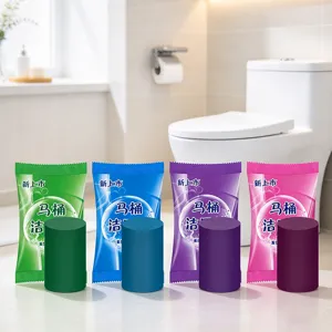 Detergente per WC Bastone di Pulizia Deodorante Rimuovi Macchie Bolle Blu Detergente Solido per la Pulizia del Bagno di Casa