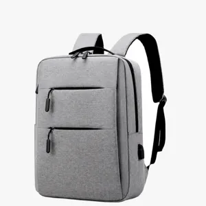 Men Business Commuter Backpack Large Capacity Casual Travel Laptop School Bag Lightweight Oxford Cloth Backpack