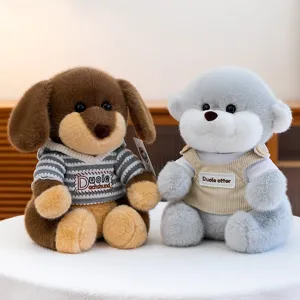 Duole Serie Süße Plüschtier Kuscheltier Otter Dackel Hund Puppe Weiche Polyester PP Baumwolle Beruhigungsspielzeug Für Kinder Geburtstag Geschenk
