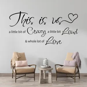 Minimalist English Quote Wall Sticker PVC Removable Motivational Phrases Art Decals For Living Room Bedroom Home Decor