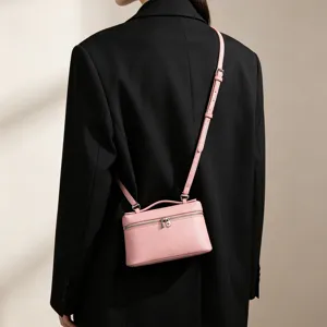 Femme Mode Cuir PU Sac Underarm Décontracté Simple Couleur Unie Poignée Supérieure Sac Bandoulière Sac Épaule Petit Sac Carré
