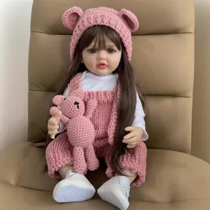 Muñeca Simulada Muñeca De Plástico De Gel De Sílice Juguetes