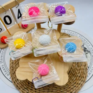 Simulation Steamed Bun Squishy Toy Novelty Stress Relief Fidget Toy Cute Slow Rising Sensory Toy For Kids Adults