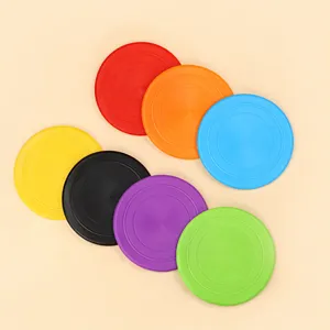 TPR Silikon Weiches Hunde Frisbee Spielzeug Interaktives Training Wurfdisc Schwimmendes Hundespielzeug Für Welpen Outdoor