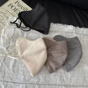 Χειμερινή Ζεστή Μάσκα Fleece από Μείγμα Βαμβακιού Μινιμαλιστική Μονόχρωμη Αντιανεμική για Υπαίθρια Ιππασία Μάσκα Προστασίας