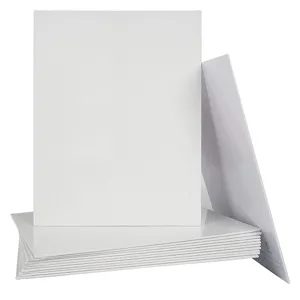 Mini Tablero De Lienzo En Blanco Cuadrado Para Pintura Acrílica Y Al Óleo Paneles De Pintura De Artistas Ligeros Portátiles
