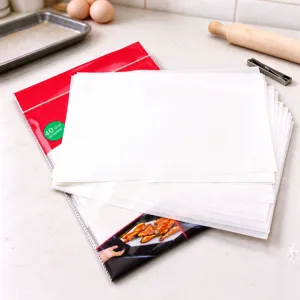 Baking Parchment Paper Food Grade Non Stick Silicone Oil Paper For Baking Pan Heat Resistant Baking Sheets Kitchen Supply