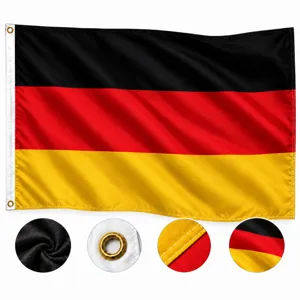 Bandiera Nazionale Tedesca Germania Bandiera Poliestere Durevole Impermeabile Partita Di Calcio Coppa Del Mondo Striscione