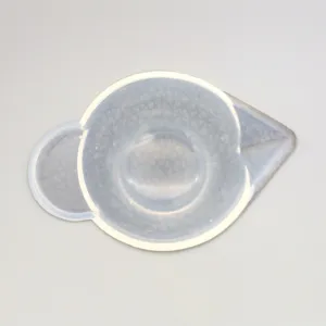 Silicone DIY Resin Mixing Cups Transparent Epoxy Color Modulation Cups With Pouring Spout Handle Handcrafted DIY Craft Tool