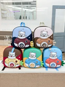 Cartoon Tauchkatze Kinderrucksack EVA Wasserdicht Schultasche Für Kindergarten Jungen Mädchen Süße Tier 3D Stereo Daypack