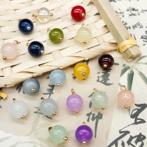 Chinese Style Imitation Jade Acrylic Beads Frog Buttons For Cheongsam Hanfu Shirt Knitwear DIY Round Bead Accessories