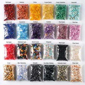 Natural Polished Crystal Gravel Tumbled Stones For Aromatherapy Meditation DIY Craft Home Decor Mineral Specimen Rocks