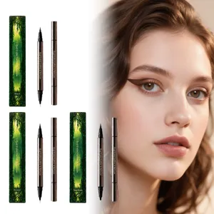 2-In-1 Doppelseitiger Eyeliner Und Make-Up-Entferner-Stift Langlebig Wischfest Präziser Eyeliner-Korrekturstift Für Damen Schönheit