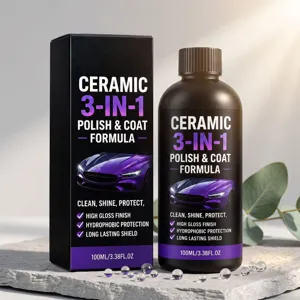 Recubrimiento Cerámico Para Coche Fórmula Pulido Y Capa Alto Brillo Protección Hidrofóbica Mantenimiento Pintura Larga Duración Spray Cuidado Profesional