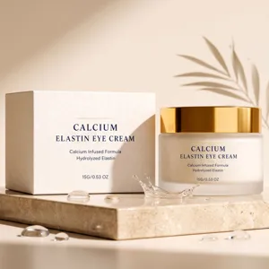 Brightening Eye Cream With Calcium And Elastin For Firming Under Eye Skin Hydrating And Smooth Moisturizing Formula For Women