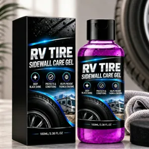 RV Bandenverzorgingsgel Hoogglans Coating Renovatie Restorer Bescherming Tegen Verkleuring En Barsten Voor Voertuigrubber