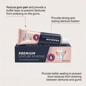 Tube and box shown together on a light background, with 40 g, up to four days, and no taste labels.