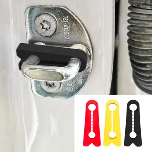 Protector de Cerradura de Puerta de Coche Universal de Plástico Amortiguador Tope de Protección Accesorios de Puerta Automotriz