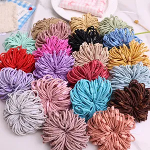 Elastici per Capelli a Spirale per Bambini Colorati e Carini Corde Intrecciate ad Alta Elasticità Accessori per Neonati e Ragazze
