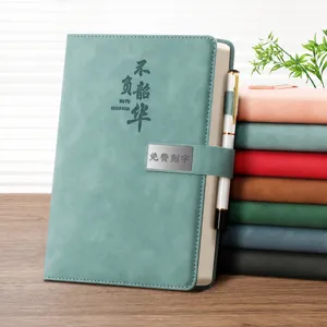 Zakelijk A5 B5 Notitieboek PU-leer Met Magnetische Gesp Soft Touch Verdikt Dowling Papier Dagboek Kantoorbenodigdheden