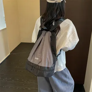 Wasserdichter Oxford-Gewebe Rucksack Mit Schuhfach Trocken-Nass-Trennung Lässige Sport Gym Reisetasche Für Herren Damen