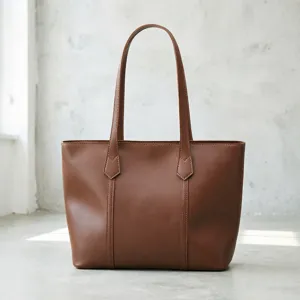 Urbano Minimalista Cuero PU Gran Capacidad Bolso Tote Mujer Casual Color Sólido Doble Correa Bolso de Hombro