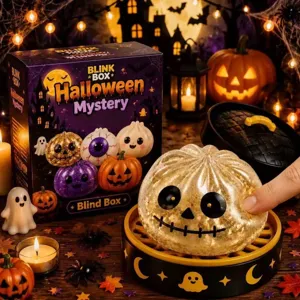Halloween Spook Pompoen Squishy Fidget Speelgoed Voor Stressverlichting Pompoen Oogbal Mystery Zacht Knijpspeelgoed Voor Kinderen Volwassenen