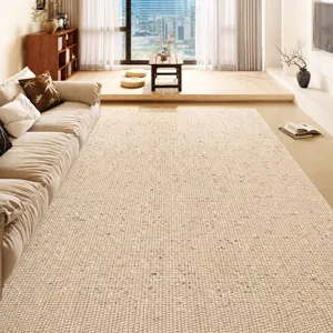 Living Room Area Rug Waterproof Valmont Velvet Modern Minimalist Wabi Sabi Non-Slip Large Washable Carpet For Bedroom Home