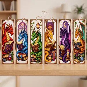 Handgemaakte DIY Kruissteek Bladwijzer Pakket Borduurmaterialen Voor Beginners Volwassenen Dieren Bloemen Patroon Bladwijzer Cadeau