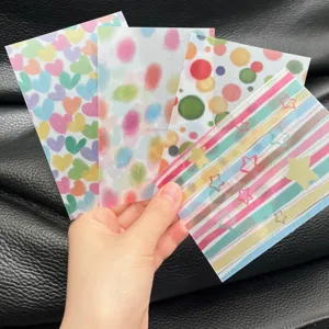 Decorative Washi Paper Memo Pad Set For Scrapbooking Journaling Animal Floral Fruit Pattern Refill Paper Sheets Hand Account Material Stationery