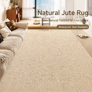 Wohnzimmer Teppich Wasserdicht Valmont Samt Modern Minimalistisch Wabi Sabi Rutschfest Waschbar Für Schlafzimmer Zuhause