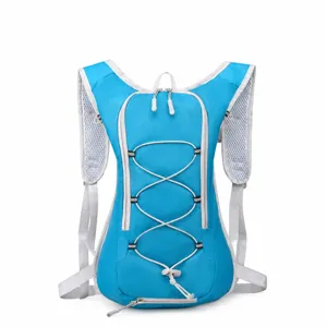 Lichtgewicht Outdoor Fietsrugzak Waterdicht Nylon Wandel Klimrugzak Voor Heren Dames Opvouwbare Sport Reis Schoudertas Met Reflecterende Strip