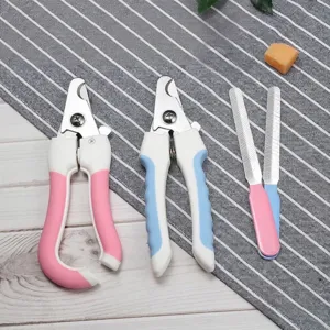 Tagliaunghie Professionale per Animali in Acciaio Inossidabile per Gatti e Cani Forbici Ergonomiche per la Toelettatura Protezione per Animali Piccoli e Grandi