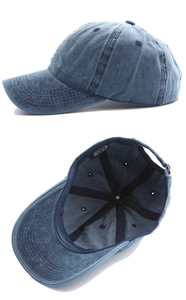 Vista detallada de la cinta de refuerzo negra interna y la banda de sudor de la gorra denim