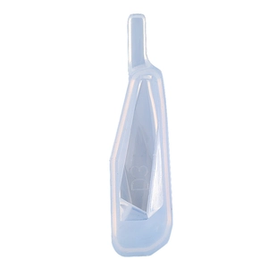 Détail du moule en silicone pour résine cristal DIY avec marquage D3 embossé