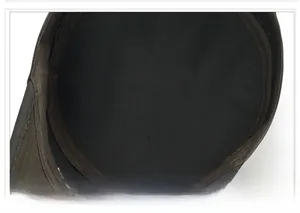 Detail view of the durable inner lining and premium stitching on the camouflage cap