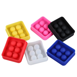 Spherical And Square Ice Cube Mold Food Grade Silicone Flexible Tray For Whiskey Cocktails Baby Food DIY Resin Crafting