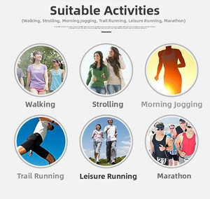 Waterproof sports waist bag showing versatile outdoor scenes for running and hiking