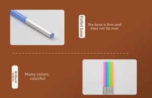 Detailed view of colorful birthday candles with secure foil bases on a warm background